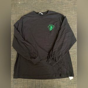 Flagstuff Black/green long sleeve tee
